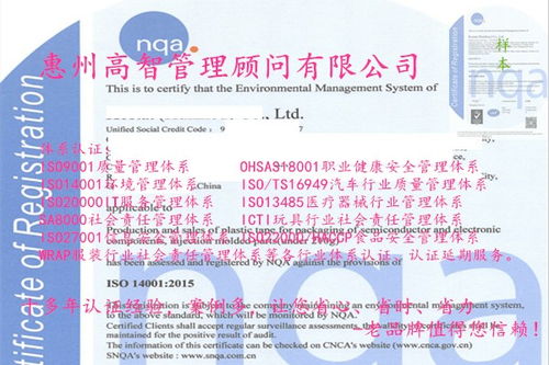 肇庆ISO认证辅导 ISO45001健康管理认证与验厂流程全解析